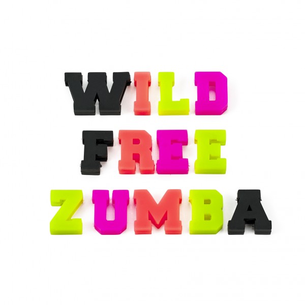 Wild About Zumba Shoe Charms 13pk