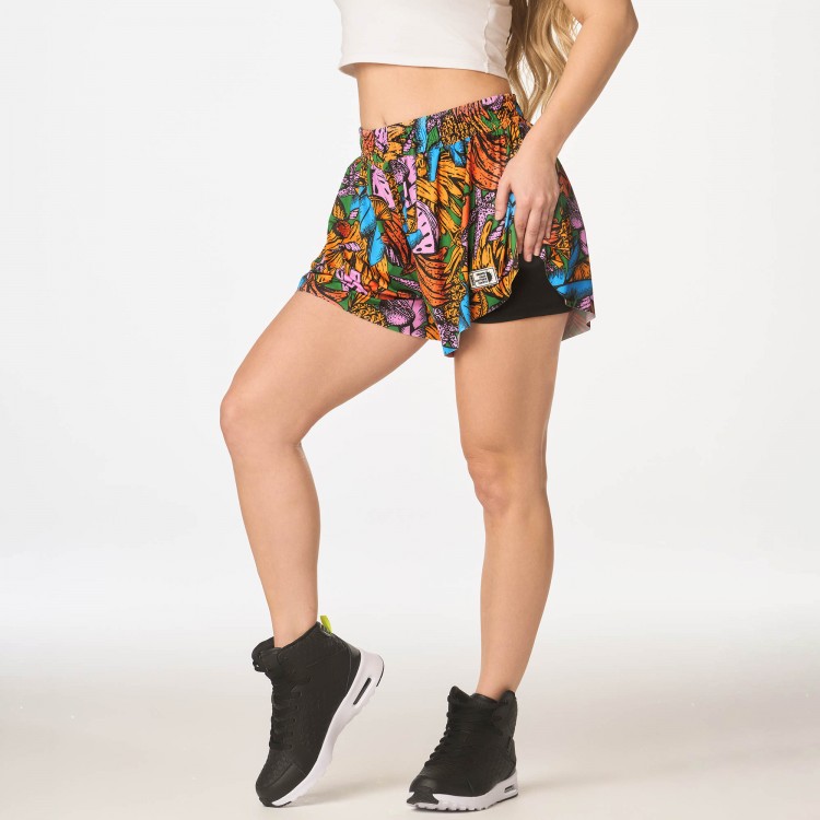 Zumba Tropics Flowy Shorts
