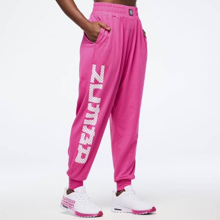Eastern Flavor Knit Drop Crotch Joggers