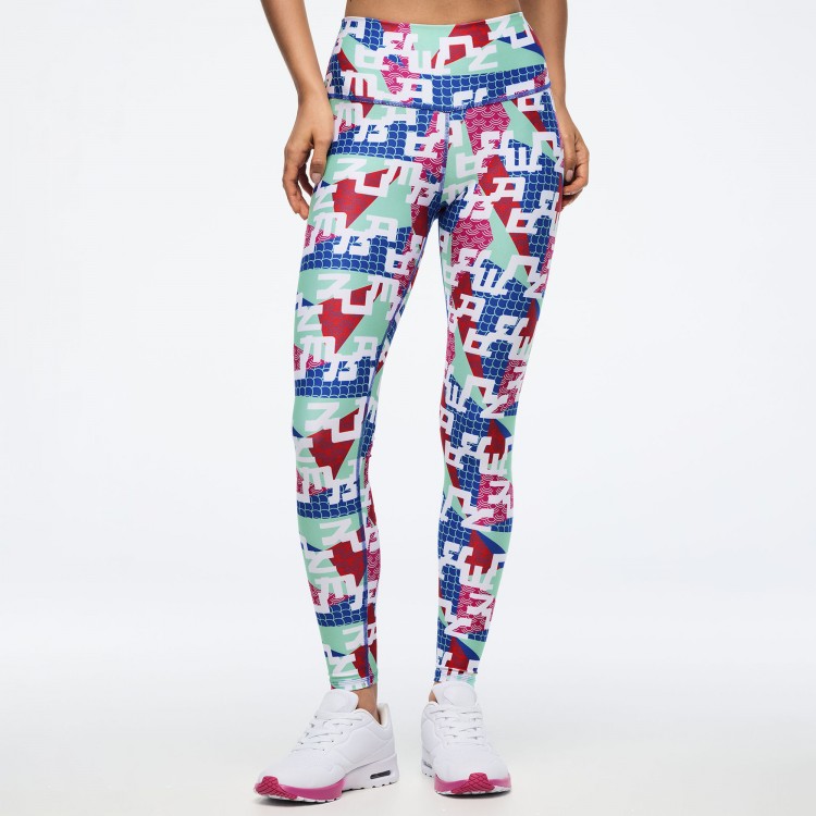 Eastern Flavor High Waisted Ankle Legging