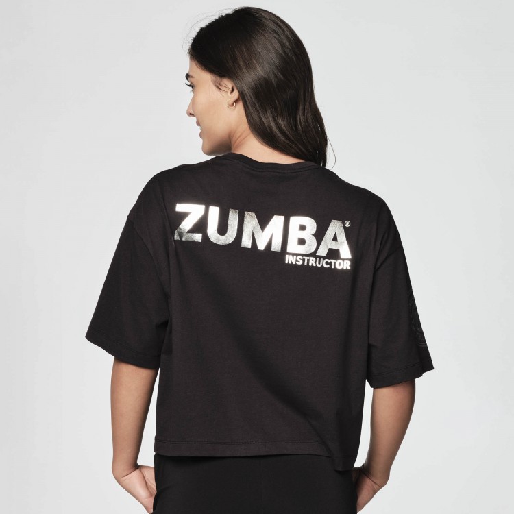 Glow With The Flow Boxy Instructor Crop Top