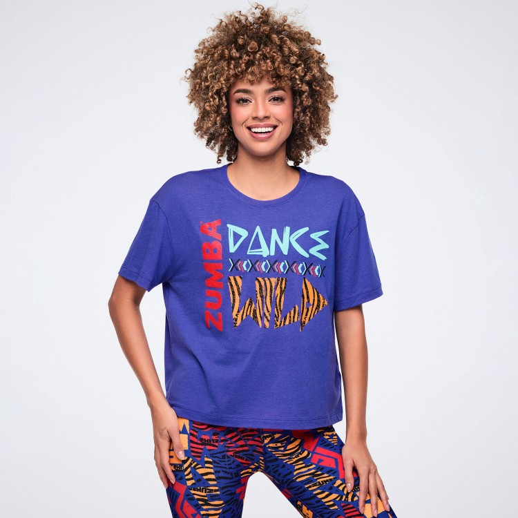 Wildbeat Crew Neck Short Sleeve Top