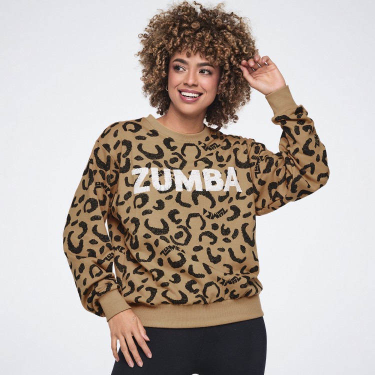 Wildbeat Long Sleeve Pullover Sweatshirt
