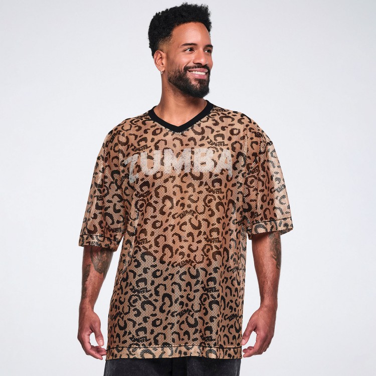 Zumba Wildbeat Oversized Mesh Top
