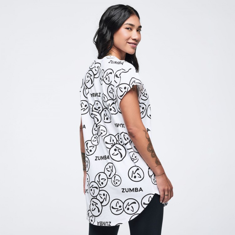Zumba Basic Mens Round Hem Tee